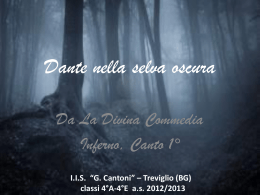 LA DIVINA COMMEDIA - ITAS Cantoni Treviglio