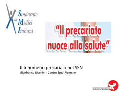 Diapositiva 1 - Sindacato dei Medici italiani