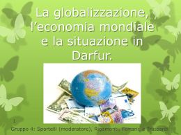 Globalizzazione - Pontificio Collegio Gallio