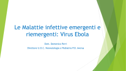 Domenico Perri – Le Malattie infettive emergenti e