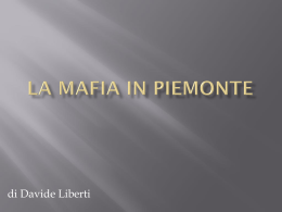 La-mafia-in-Piemonte - IC Giovanni Falcone – Mappano