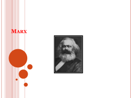 Marx, Hegel e l`hegelismo