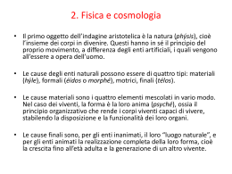 2. Fisica e cosmologia - Liceo Classico Psicopedagogico Cesare