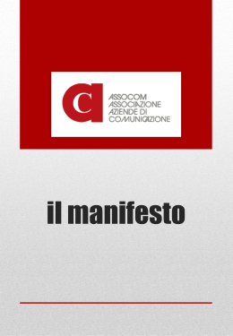Manifesto Assocom