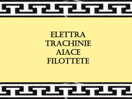 Sofocle: Elettra, Trachinie, Aiace, Filottete