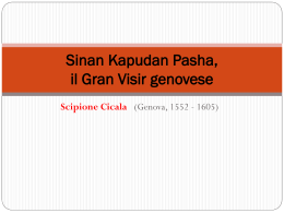 Sinan Kapudan Pasha, il Gran Visir genovese