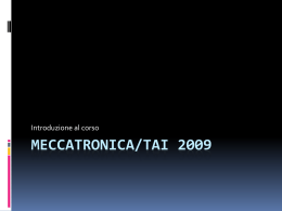 Meccatronica 2008