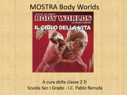 Visita alla Mostra Body Worlds - Classe IID Scuola Secondaria