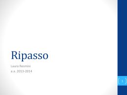 Ripasso (parte I)