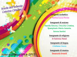 Diapositiva 1 - Caterina Cittadini