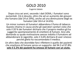 Gold 2010 proposte