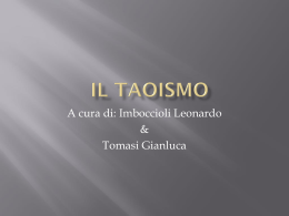 IL TAOISMO - 3afogazzaro2013