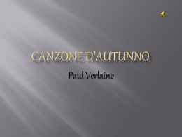 Canzone d*autunno