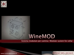 WineMOD 2.0 Presentazione
