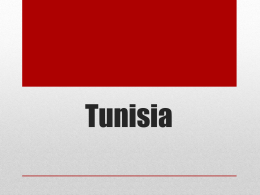 Tunisia - Scuola Altamura