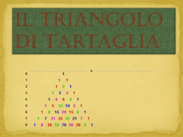 triangolo di Tartaglia