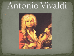 Antonio Vivaldi for music 1010