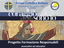 PFR - Power Point Del Progetto Formativo 2014-15