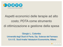 Gli studi di costo sociale della malattia in Italia: scenari attuali e