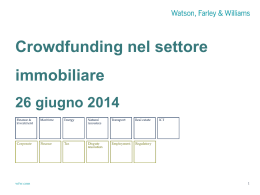 Equity Crowdfunding 26 giugno 2014