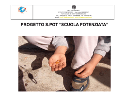 PROGETTO SPOT 2014-15 - Istituto Comprensivo 1 "Spini