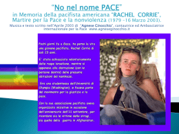 Rachel Corrie - Agnese Ginocchio