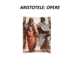 Scritti Aristotele