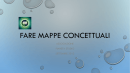 FARE MAPPE CONCETTUALI - IIS Cartesio Luxemburg