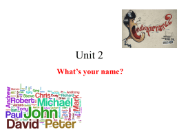 Unit 2 - I blog di Unica