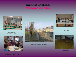 SCUOLA CARELLA CARELLA SCHOOL