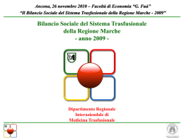 Diapositiva 1 - Università Politecnica delle Marche