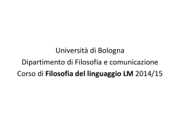 pptx1 - Università degli Studi di Bologna