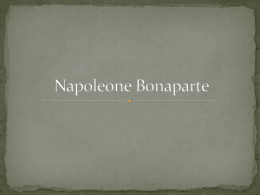 Napoleone Bonaparte - 3Bcorso2012-13