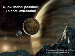 carpino_exoplanets - Osservatorio Astronomico di Brera
