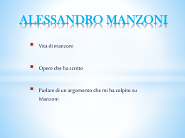 ALESSANDRO MANZONI beatrice