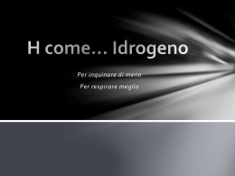 H come* Idrogeno