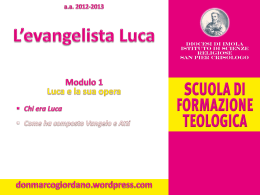 01_Veloce introduzione a Luca - don Marco Giordano