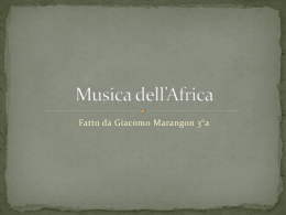 Musica dell*Africa