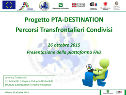 Presentazione di PowerPoint - PTA