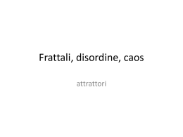 Frattali -Attrattori