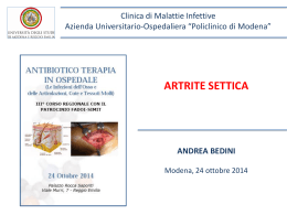 Artrite Settica