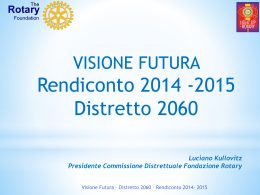 Kullovitz - Rotary Distretto 2060