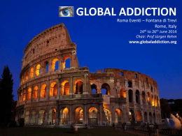 PowerPoint Presentation - Global Addiction Conference