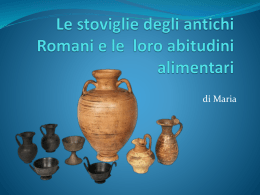 Le stoviglie degli antichi Romani