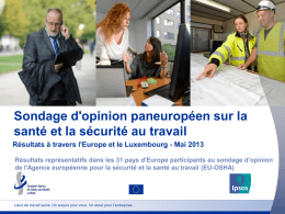 Presentation Title - European Agency for Safety & Health at Work