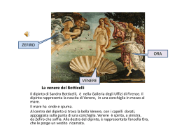 La venere del Botticelli