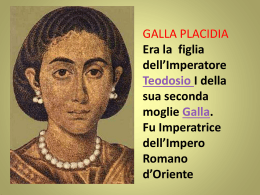 Galla Placidia di Flavio Pellegrino I E
