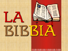 La_Bibbia.ppt - DIOCESI di Padova