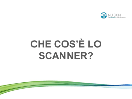Che cos`è lo Scanner?