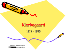Lezione su S. Kierkegaard []